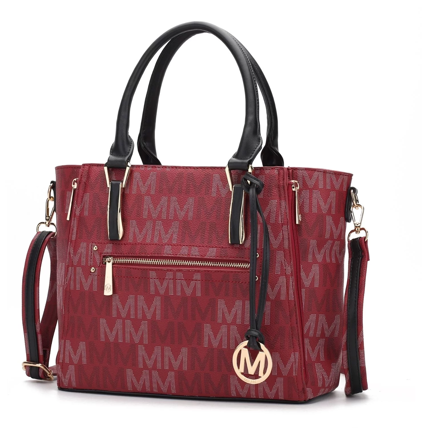 MKF Collection  Siena M Signature Handbag by Mia K.