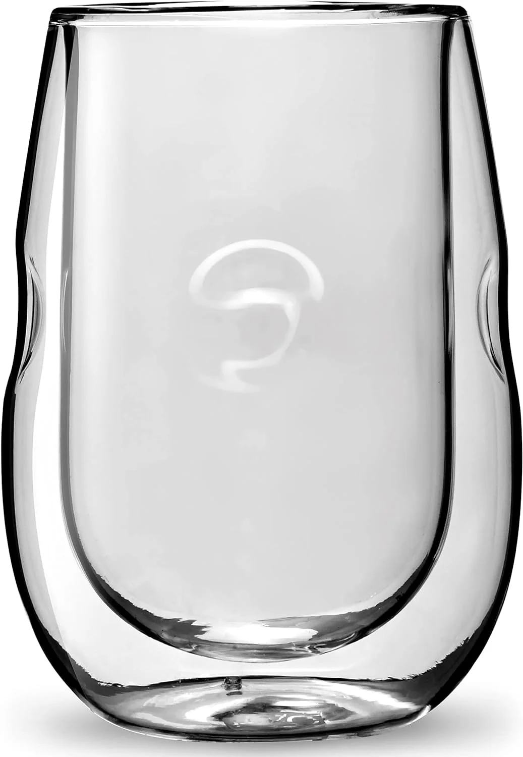 Moderna Artisan Series Double Wall Insulated Wine Glasses - Set Of 6 Wine And Beverage Glasses