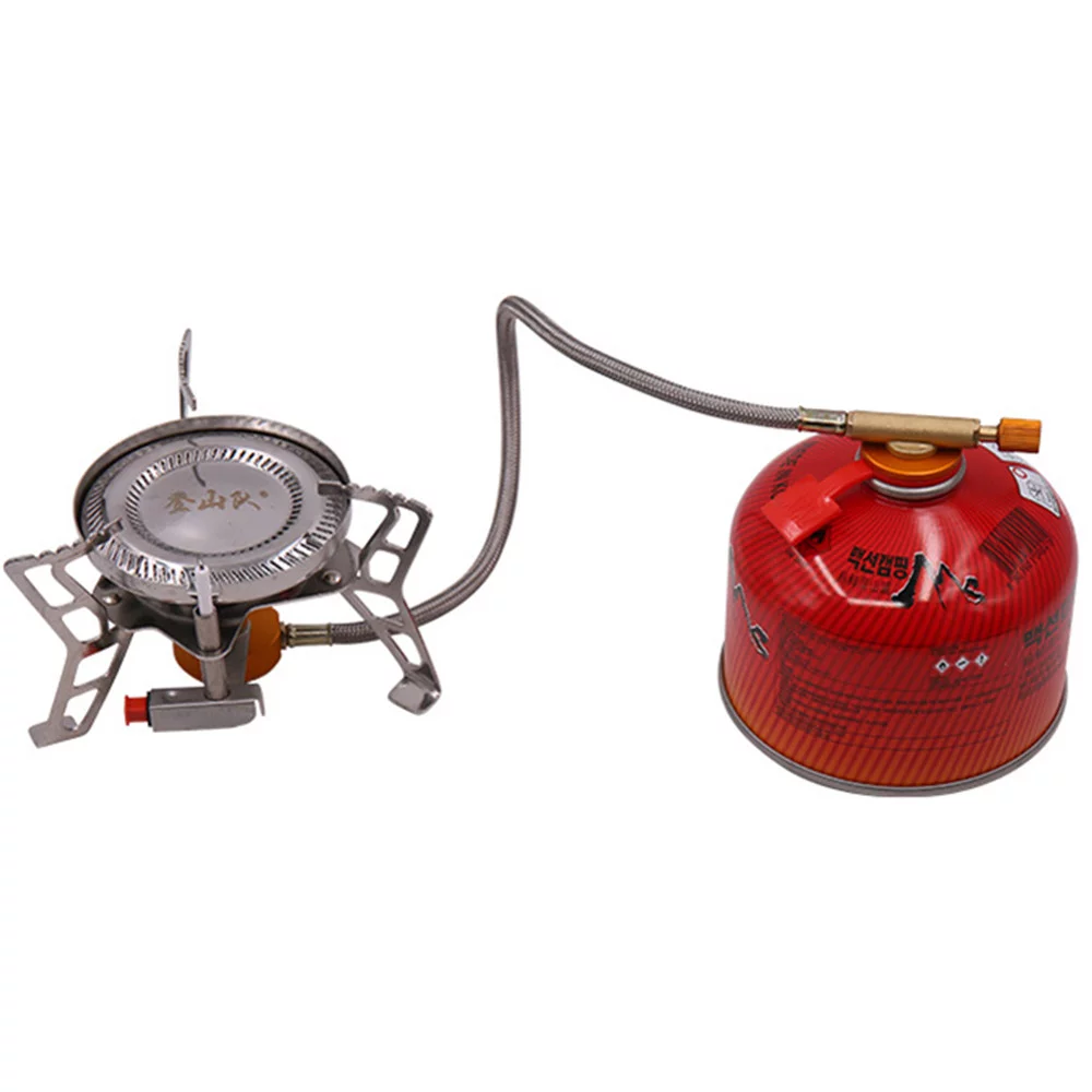 Stainless Steel Mini All-in-one Camping Stove Stove Gas Stove Camp Furnace Cooker Cooking Tourist Camp