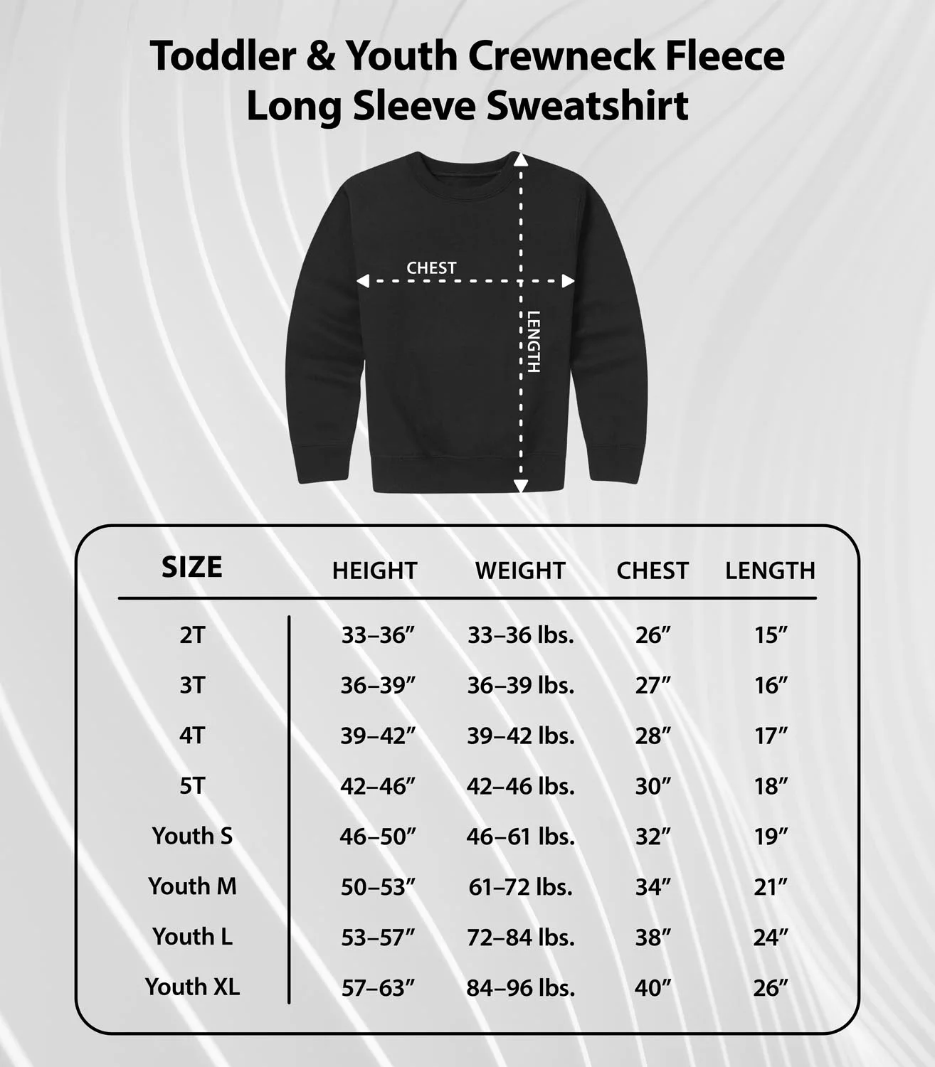 Instant Message - Stay Curious Cat - Toddler & Youth Crewneck Fleece Sweatshirt