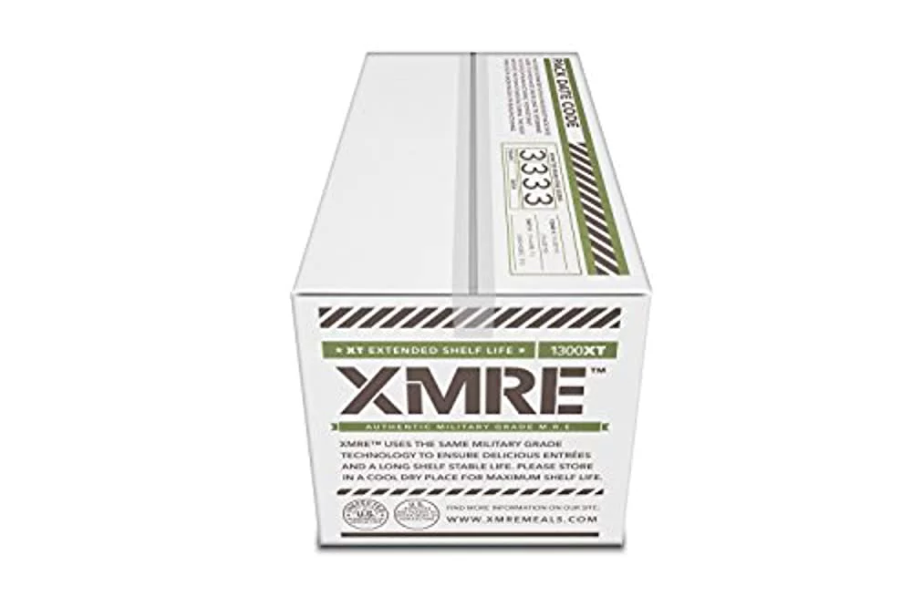 XMRE Meals 1300XT - 12 Meals with Heaters (Meal Ready to Eat - Military Grade)