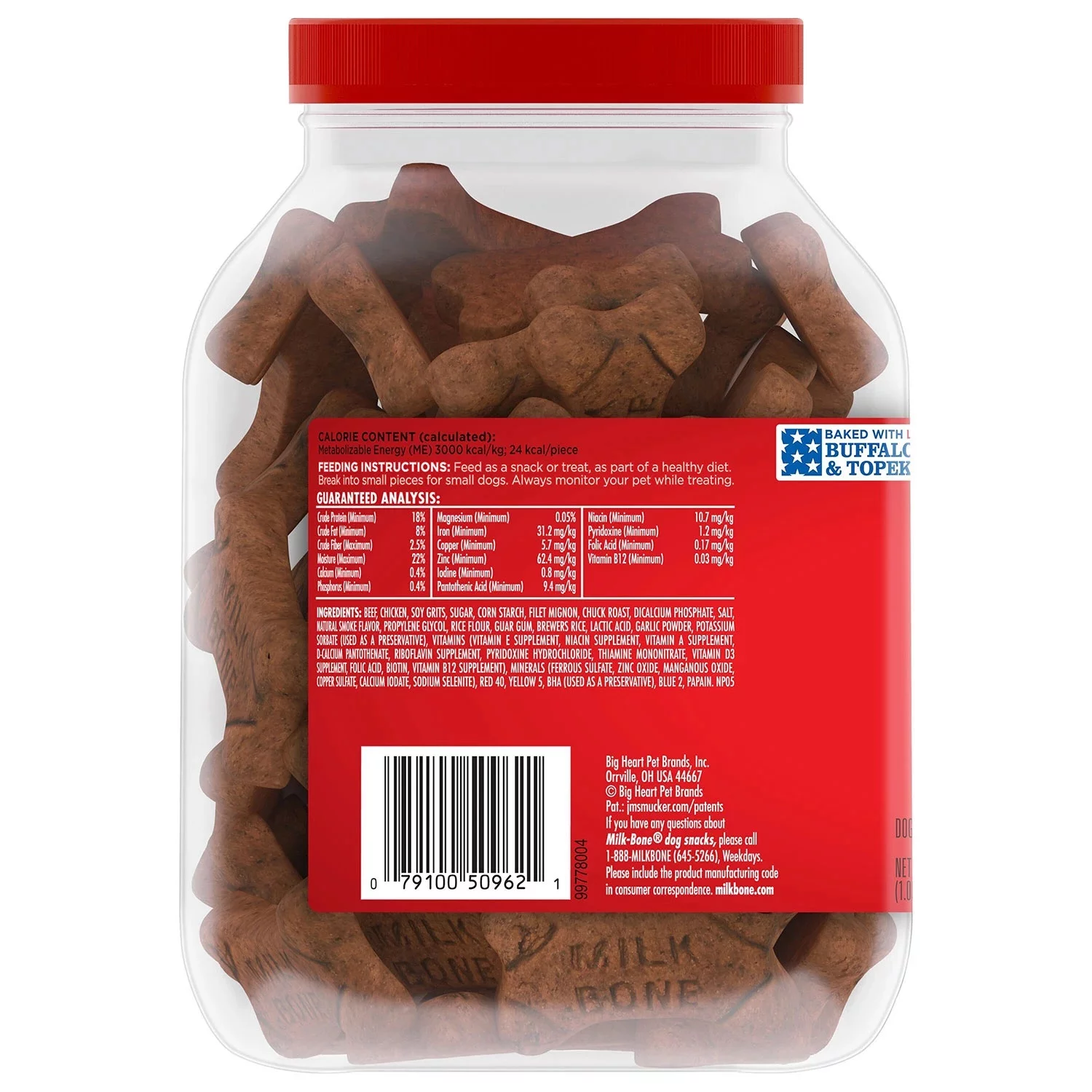 2 Pack | Milk-Bone Soft & Chewy Beef & Filet Mignon Recipe Dog Snacks (37 oz.)