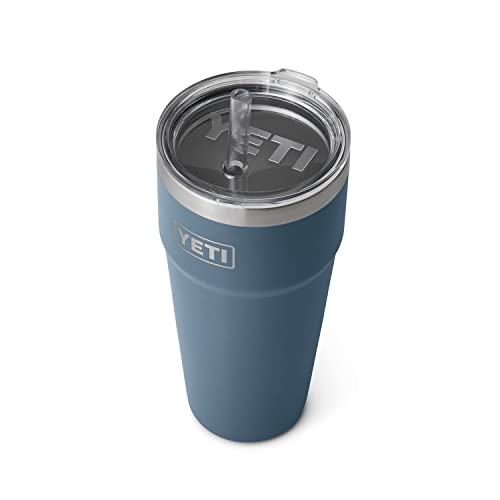YETI Rambler 26 oz Straw Cup, Vacuum Insulated, Stainless Steel with Straw Lid