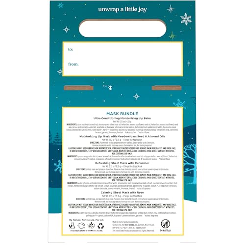 Burt's Bees Gifts Ideas - Classics Set, 6 Products in Giftable Tin – Cuticle Cream, Hand Salve, Lip Balm, Res-Q Ointment, Hand Repair and Foot Cream