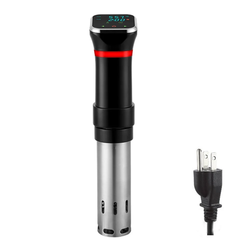 OWSOO Sous Cooker Machine Immersion Circulators 1100W Ultra Quiet Stainless Steel Sous Cooker Kitchen Gadgets with Control Accurate Temperature