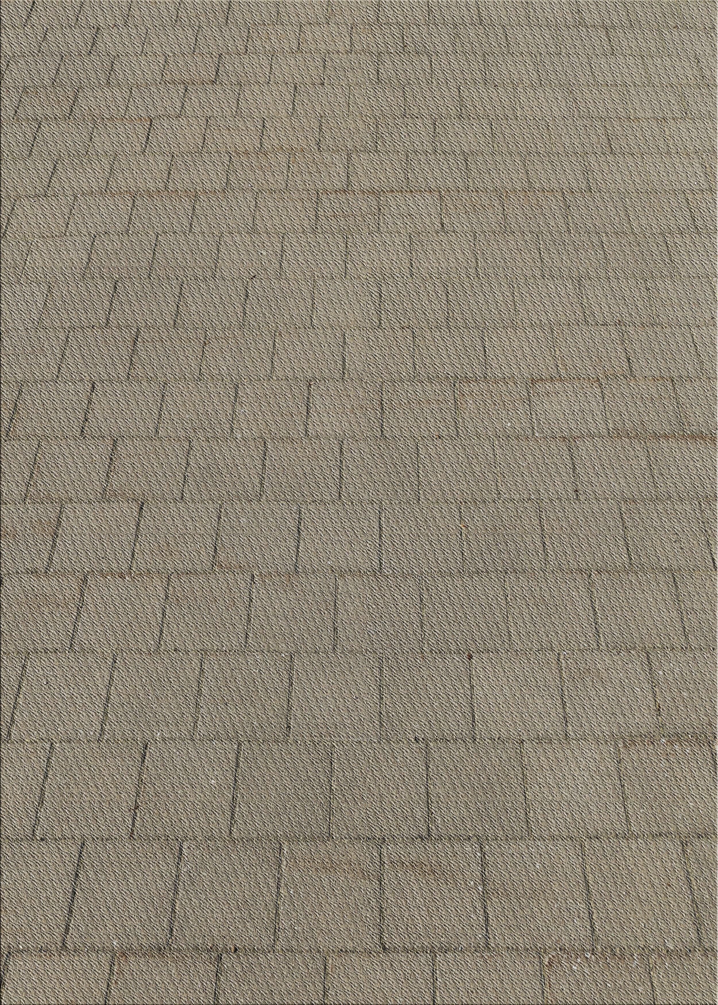 Ahgly Company Indoor Rectangle Patterned Sand Brown Novelty Area Rugs, 5' x 8'