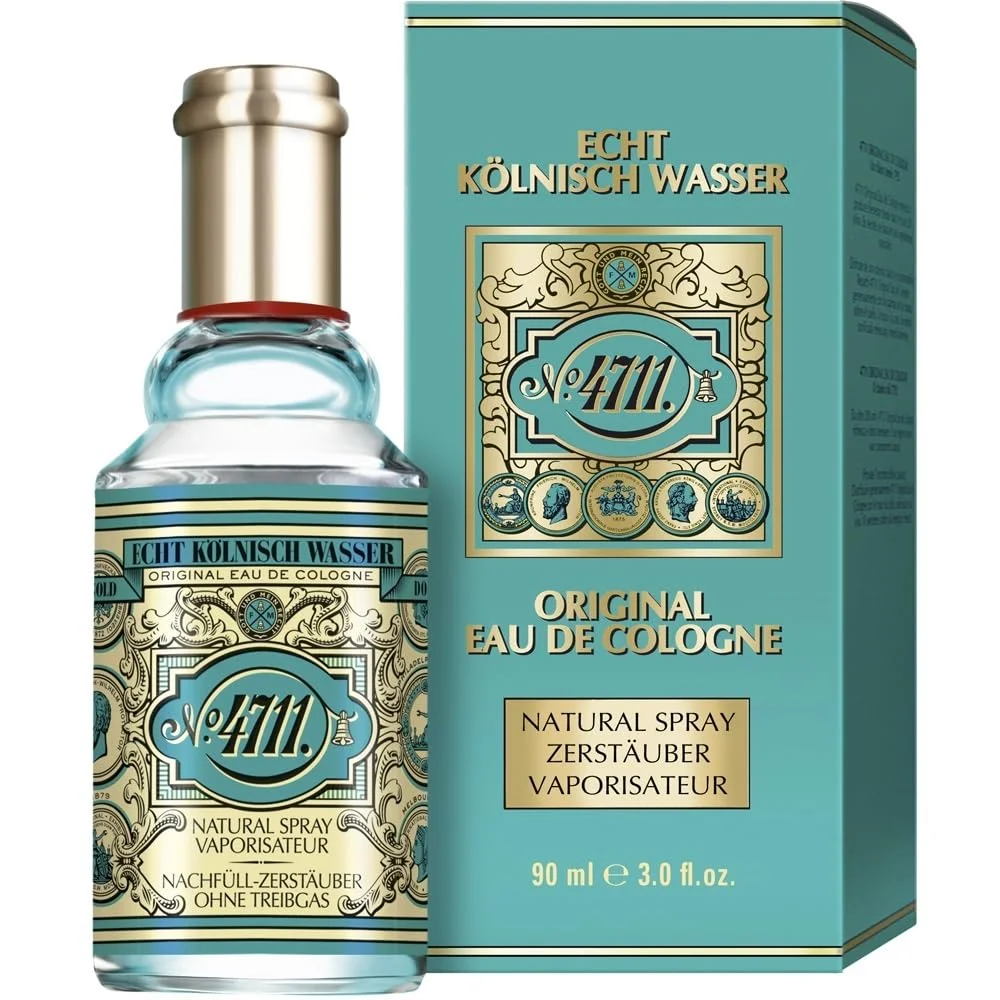 4711 by Muelhens Eau De Cologne Spray for Unisex, 3 Ounce