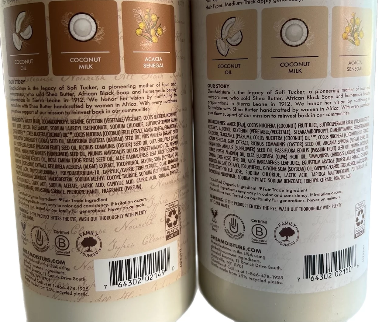 Shea Moisture Boosting Shampoo And Conditioner Natural Infusion, 34 Fl Oz Each