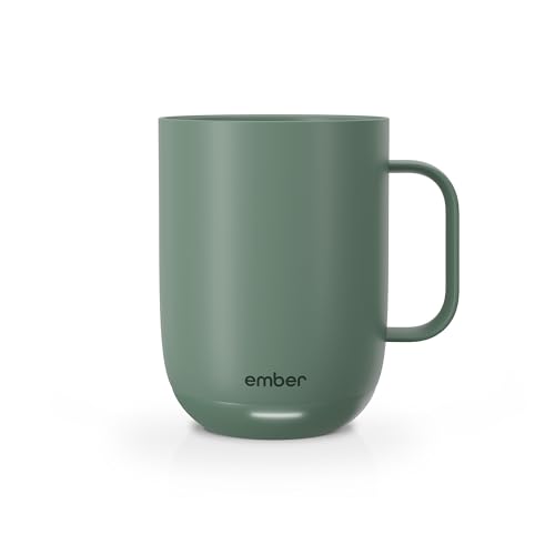 Ember Temperature Control Smart Mug 2, 14 Oz, App-Controlled Heated Coffee Mug with 80 Min Battery Life and Improved Design, Black