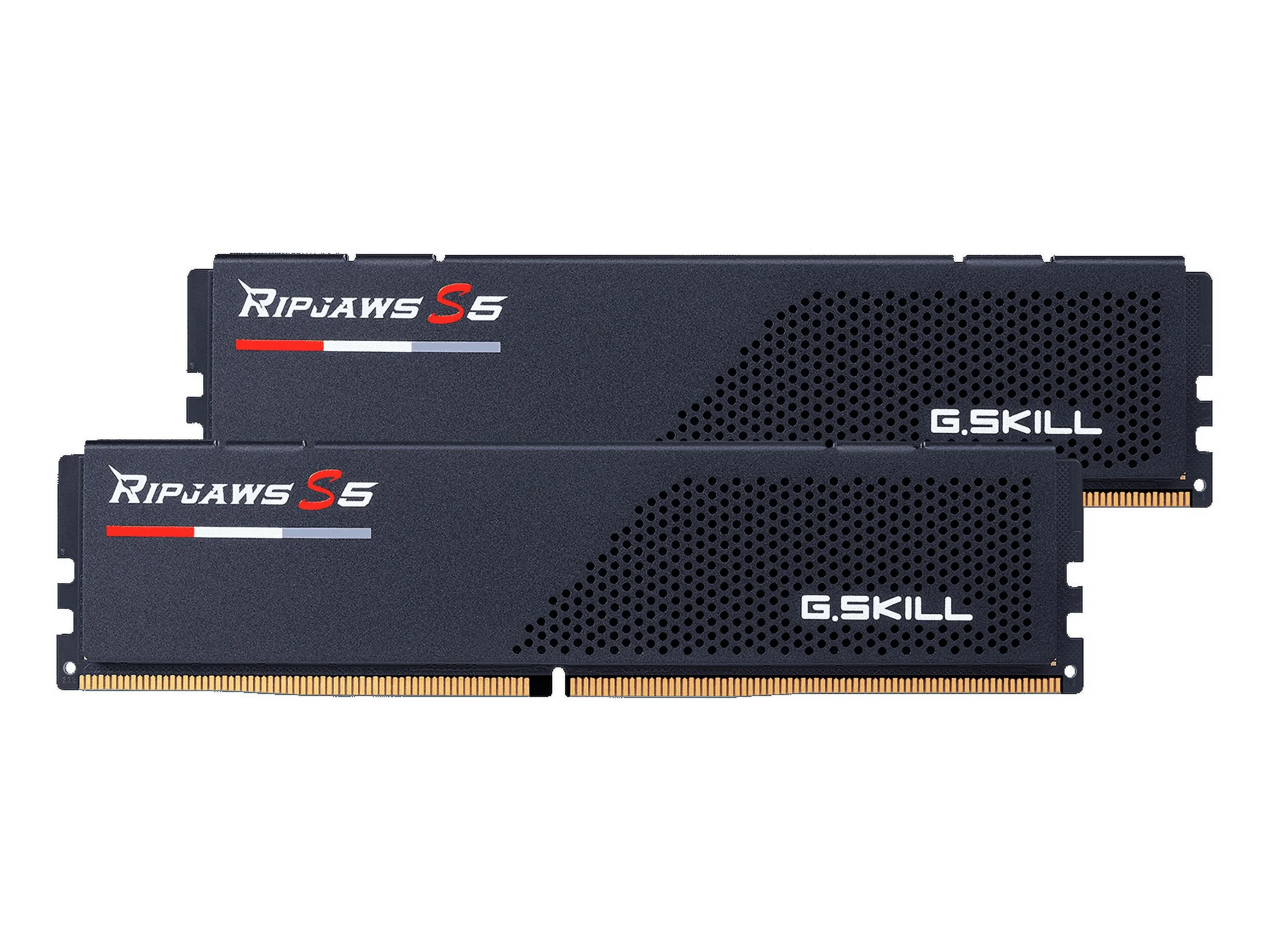 G.SKILL Ripjaws S5 Series 64GB (2 x 32GB) 288-Pin PC RAM DDR5 5600 (PC5 44800) Desktop Memory Model F5-5600J3636D32GX2-RS5K
