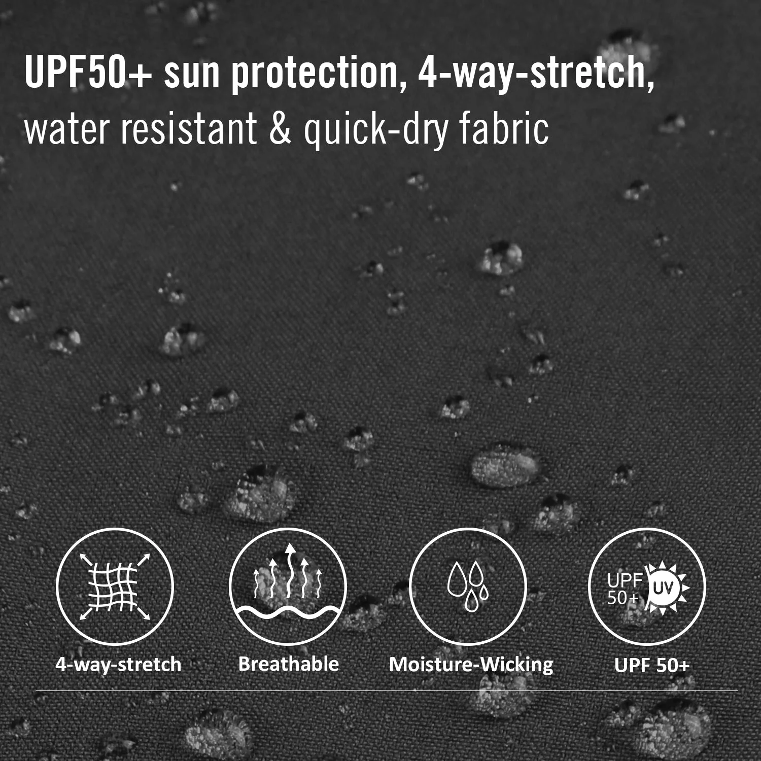 BALEAF Cargo Pants For Women Quick Dry Water Resistant With 4 Zip-Closure Pockets Elastic Waist Black Size XS