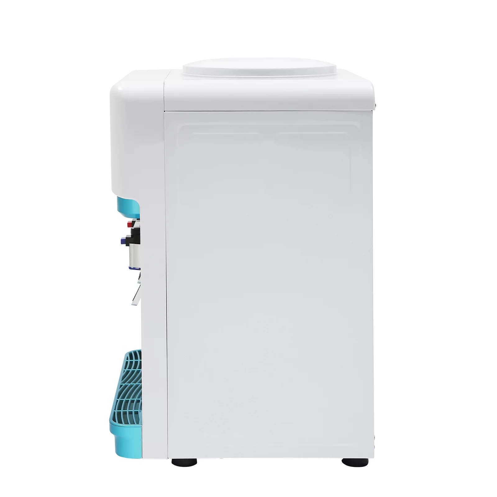 Desktop Hot & Cold Water Cooler Dispenser with Child Safety Lock Drinking Fountain