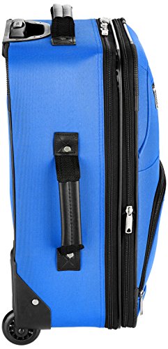 Rockland Fashion Expandable Softside Upright Luggage Set, Charcoal, 2-Piece (14/19)