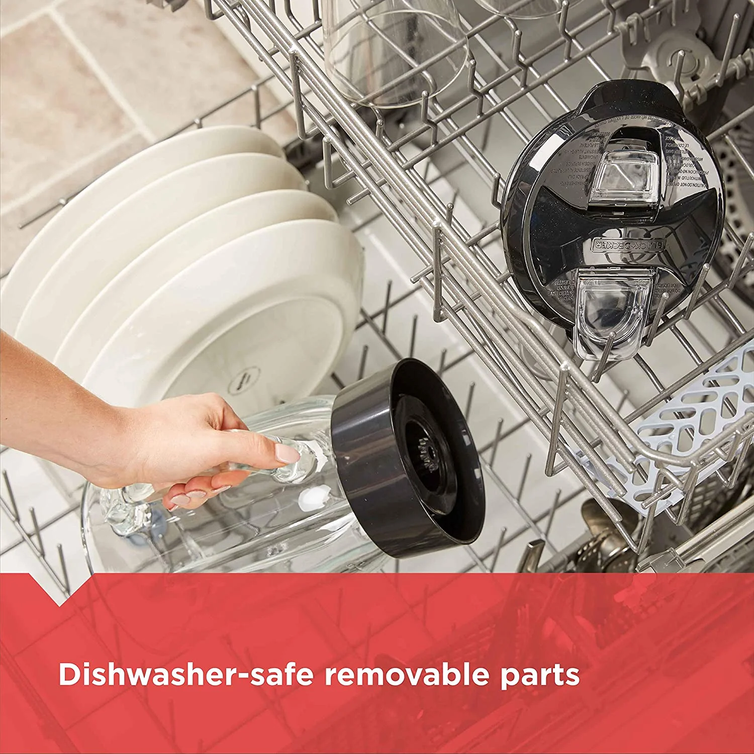 BL1220SG, 6-Cup, Black/Silver