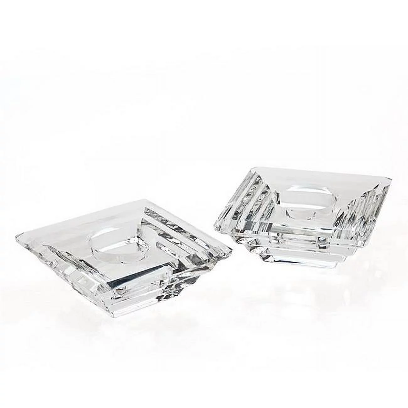 Godinger 15750 Deco Votive Holder, Clear