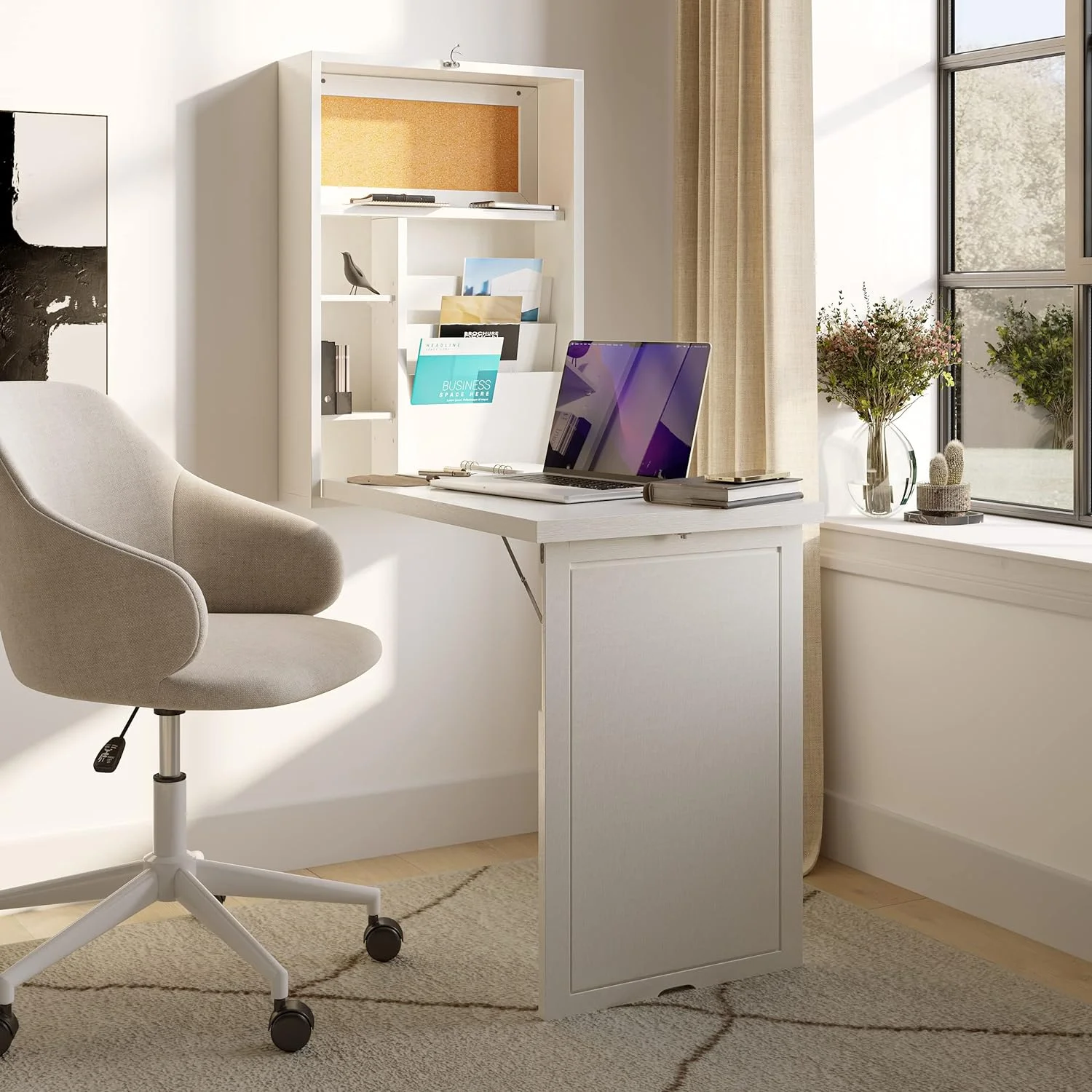 Convertible Desk - Antique White