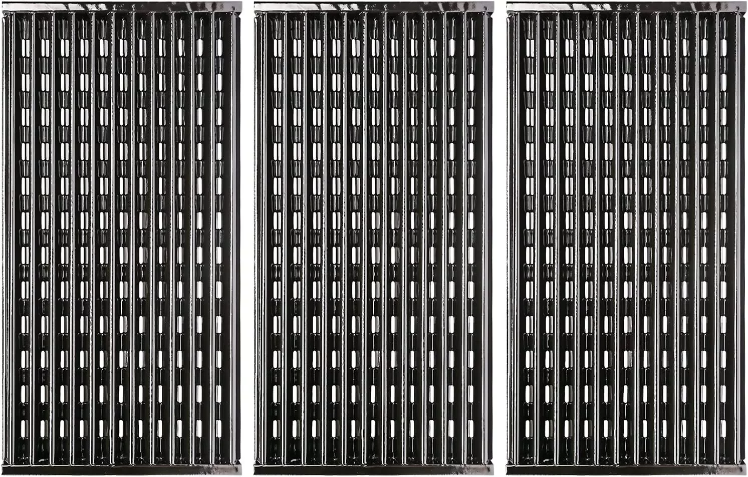 Grisun Porcelain-Enameled Cooking Grid Grates Fits Charbroil Performance Tru Infrared 3 Burner 463370719 463371116 463280019 463371716 463633316 Replacement for Charbroil G460-0500-W1 Emitter Plates