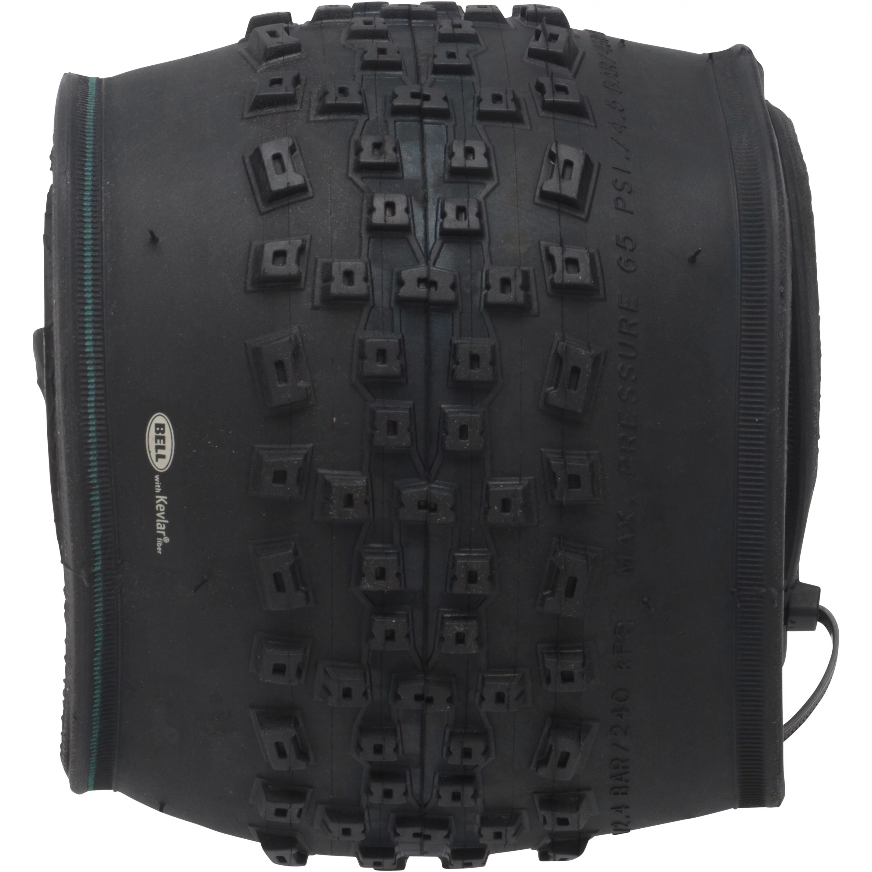 Bell Flat Defense Mountain Bike Tire, 24" 1.75-2.25", Black