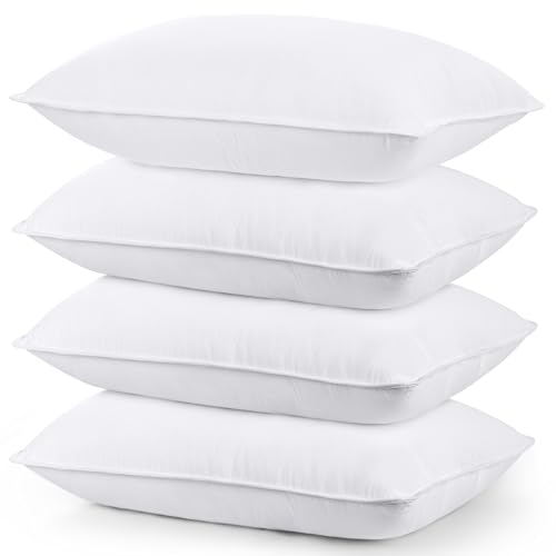 Utopia Bedding Bed Pillows for Sleeping (White), King Size, Set of 2, Hotel Pillow, Cooling Pillows for Side, Back or Stomach Sleepers