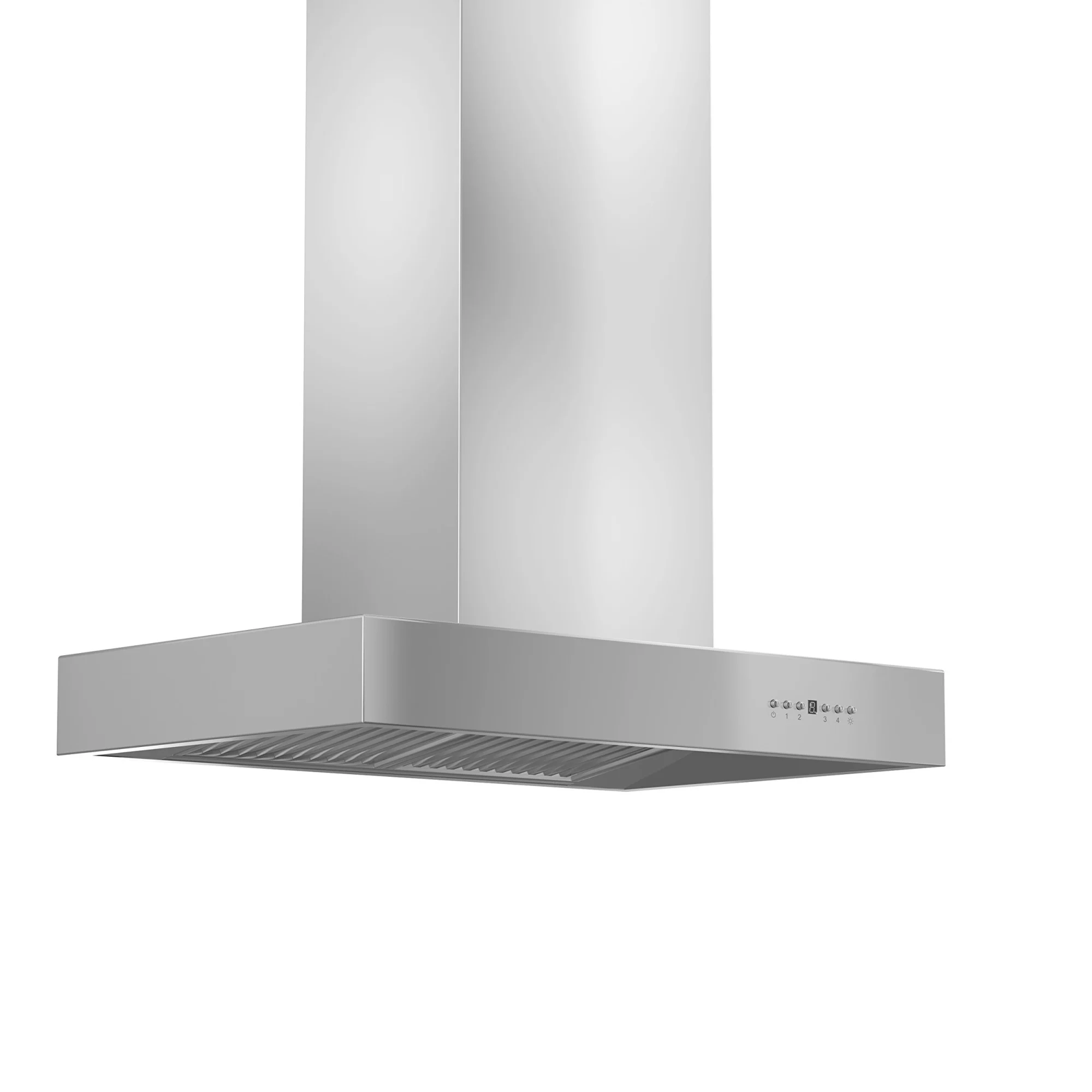 ZLINE 36 in. Remote Blower Island Mount Range Hood in Stainless Steel (KECOMi-RS-36-400)