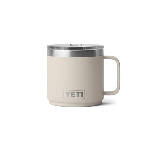 YETI Rambler 14 oz Stackable Mug, Vacuum Insulated, Stainless Steel with MagSlider Lid