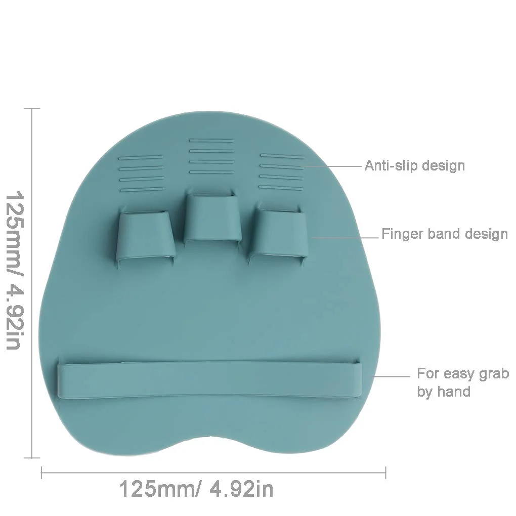 Food-grade Silicone Face Brush Manual Facial Cleansing Scrubber Pad, with Soft Body Brush Gentle Exfoliating Shower Glove