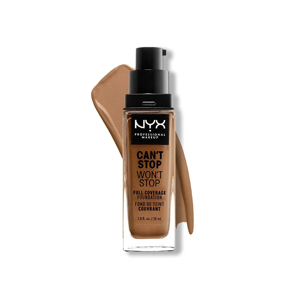 Flawlessly Matte and Radiant: Nyx Professional Makeup's Unstoppable 24H Full Coverage Foundation - Warm Honey