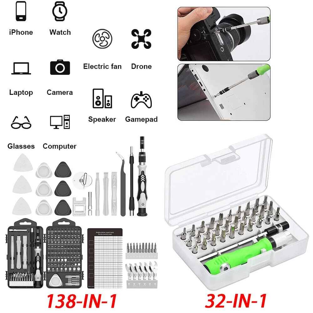 Multifunctional Screwdriver Tool Set: Repairs Made Easy