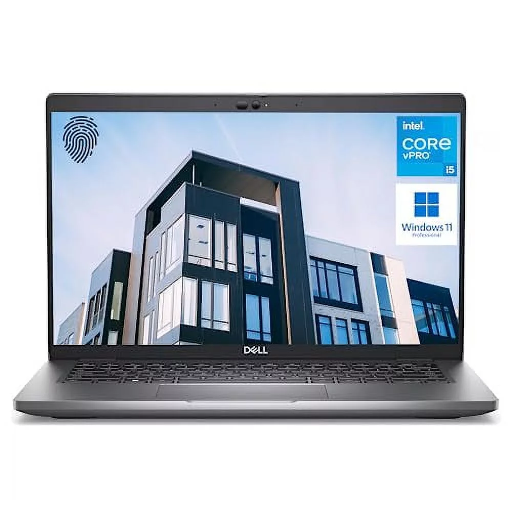 Dell Latitude 5000 Series 5430 Business Laptop, 14” FHD Display, Intel Core i5-1245U Processor, 16GB RAM, 512GB SSD, Wi-Fi 6, Backlit KB, FP Reader, RJ-45, HDMI, Windows 11 Pro, Silver