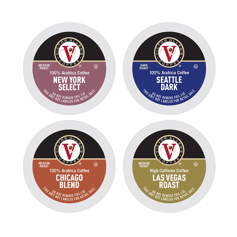 Victor Allen's Coffee Across America Variety Pack, 96 Count, Single Serve Coffee Pods for Keurig K-Cup Brewers