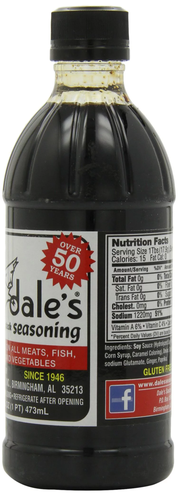 Dale's Steak Seasoning, 16-Ounce Bottles (Pack of 6)
