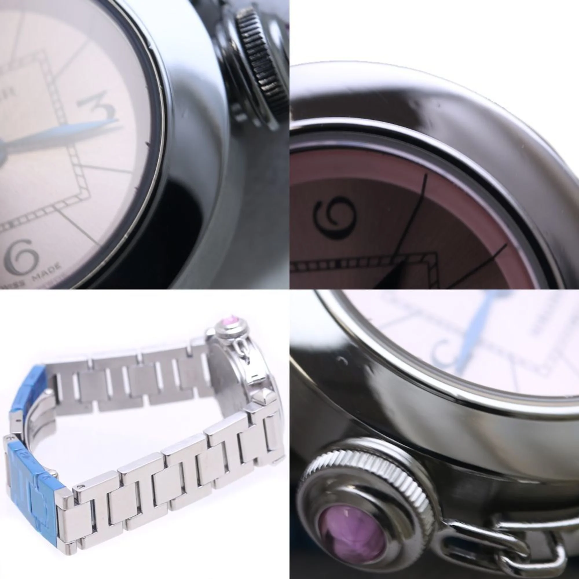 Pre-Owned Cartier CARTIER Miss Pasha W3140008 Stainless Steel Ladies 38868 (Good)