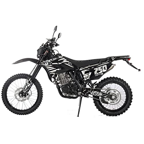 X-PRO Templar M 250cc Dirt Bike with Zongshen Engine 5 Speed Pit Bikes Adult Pitbike, Big 21