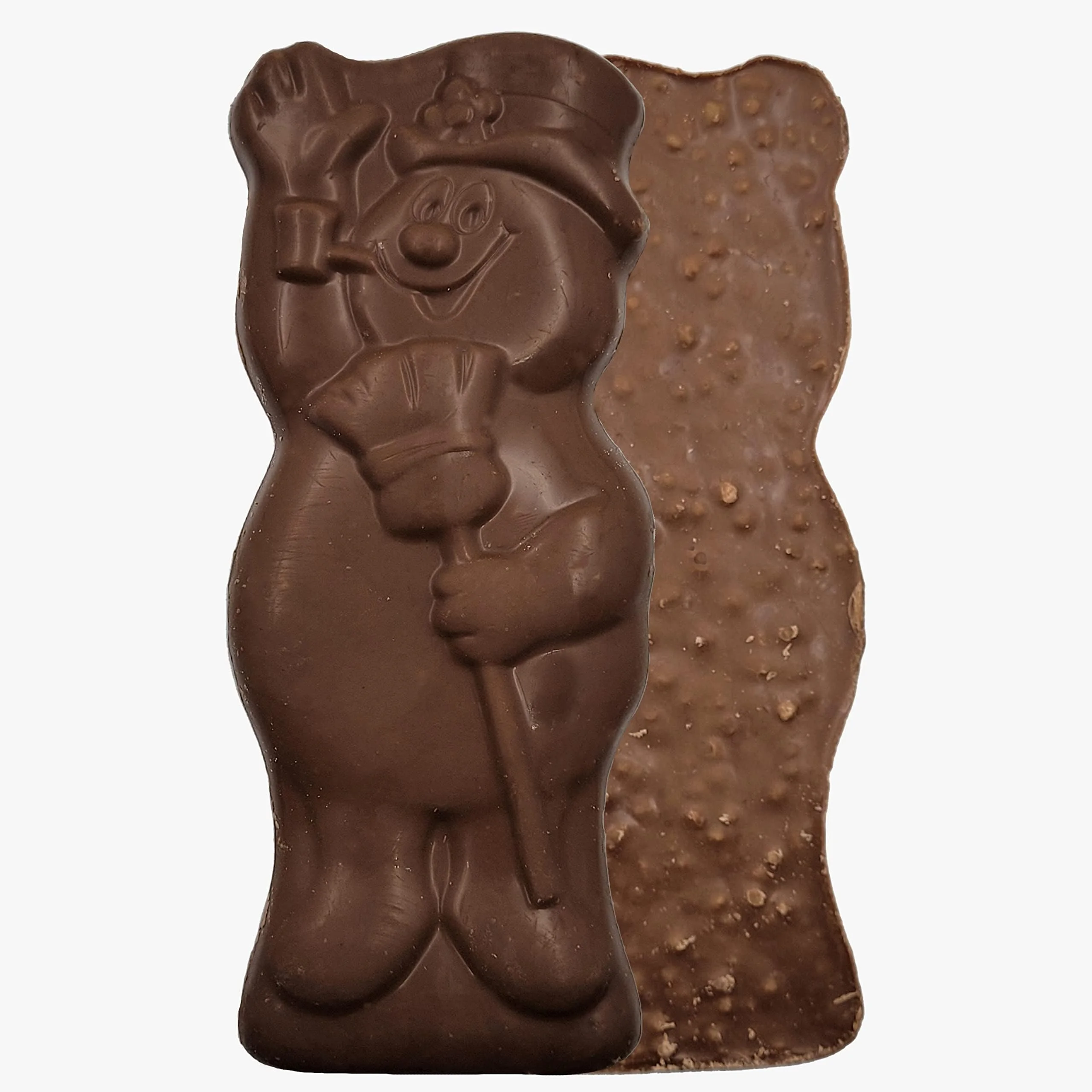 Large Christmas Chocolate Snowman Holiday Treats, Solid Smooth Milk Chocolate, Party Bag Fillers, Individually Wrapped Foils, Kosher Certified Dairy, 3Oz (24-Pack)