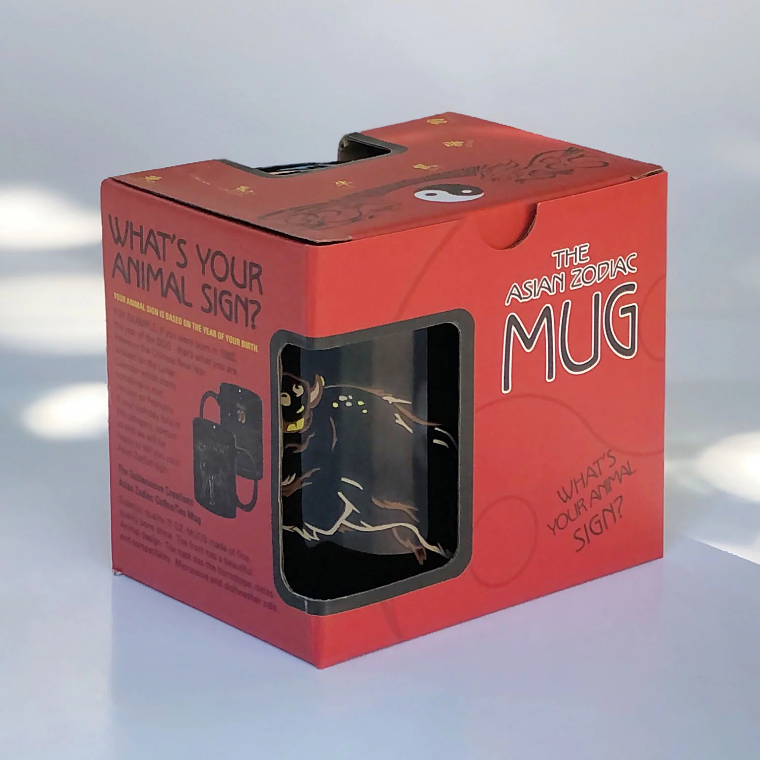 Asian Oriental Chinese Zodiac Horoscope Year of the BOAR (pig) 6 Piece Gift Set