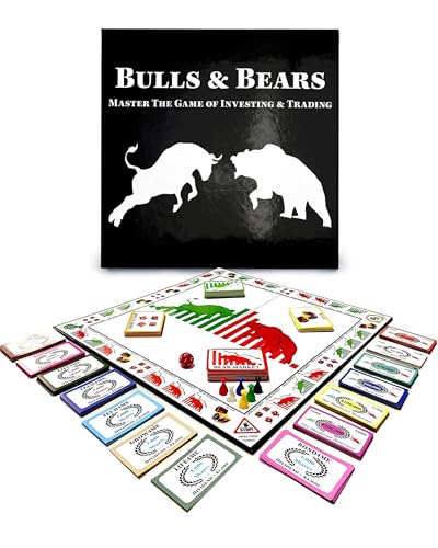 Life Sutra: Bulls & Bears - Easy-to-Play Financial Board Game for Ages 12+ | 2-6 Players | Learn Stocks, Crypto & More | STEM-Approved