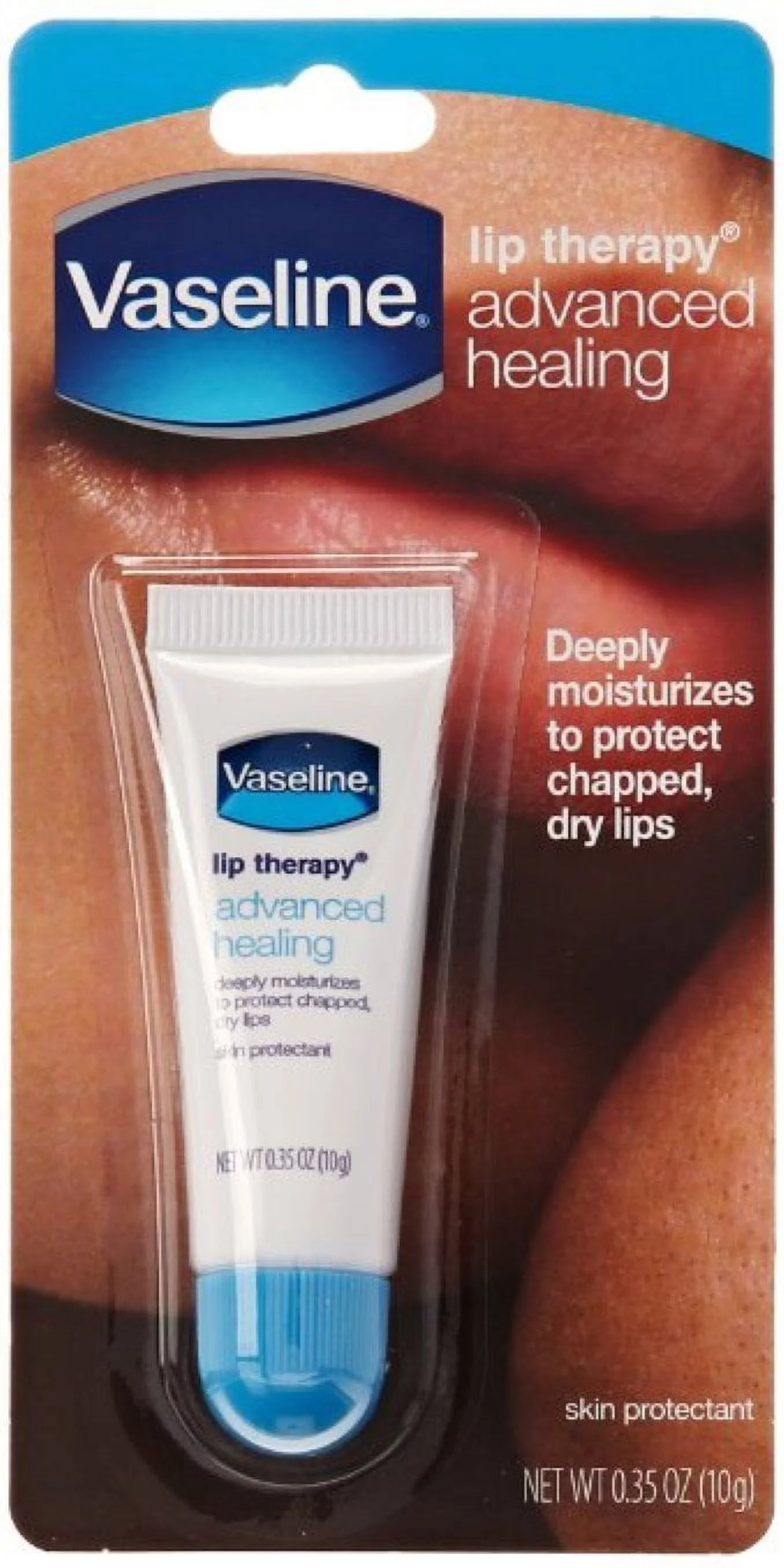 Vaseline Lip Therapy Advanced Healing 6 Ct 0.35 oz