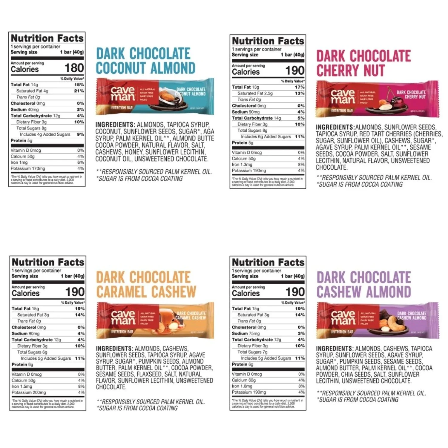 Variety Pack - Nutrition Bars