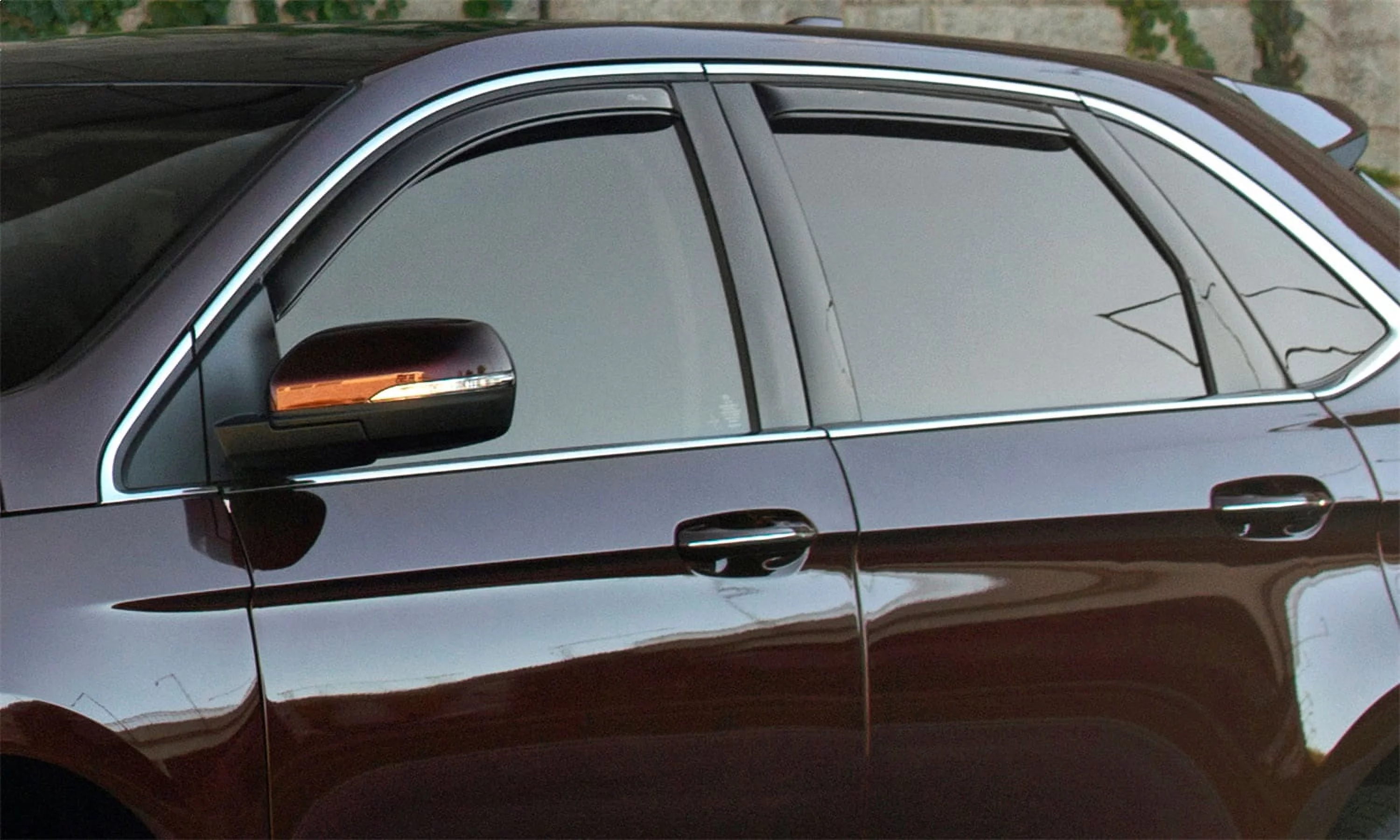 Auto Ventshade (AVS) by RealTruck 194716 Ventvisor In Channel Deflector 4 Pc. Compatible with 2021 Chevrolet Suburban