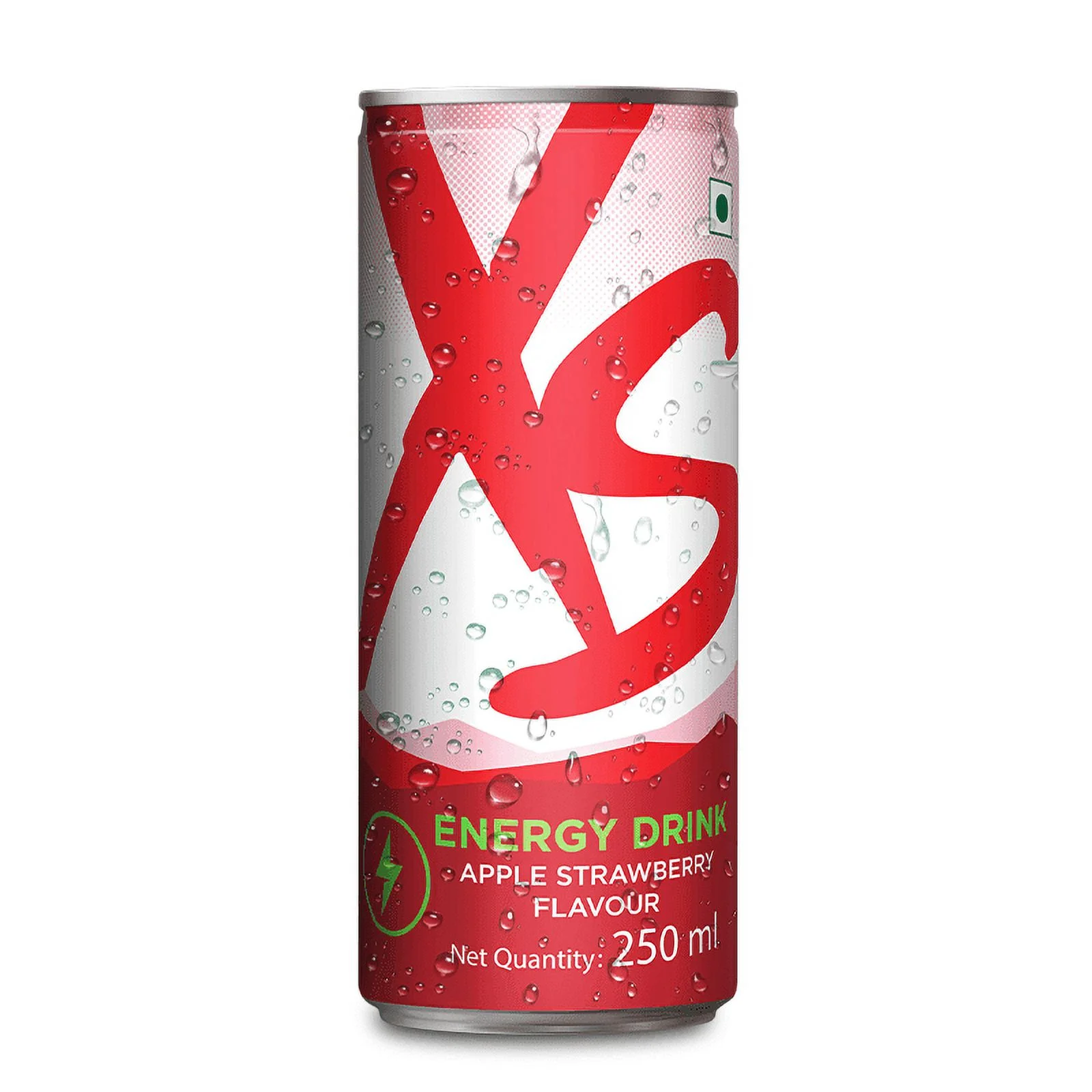 XS Energy Drink Apple Strawberry - LRSE 250 ml * 4 Cans
