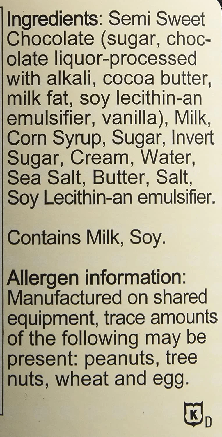 Sanders Dark Chocolate Sea Salt Caramels 36 oz., 2-pack