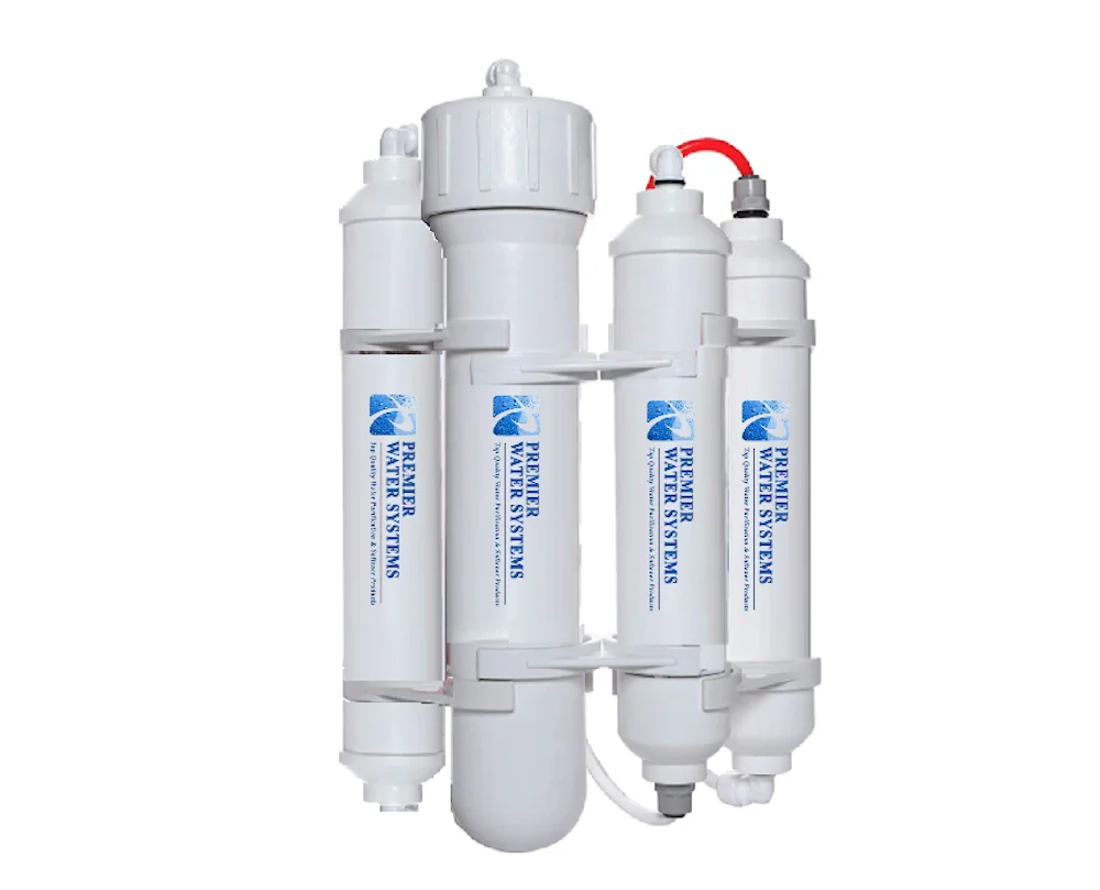 Portable RO Reverse Osmosis Water Filter System | 4 Stage Filtration | 150 GPD | Made in USA