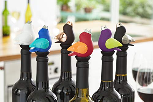 Wine Pourer - Brown and Copper