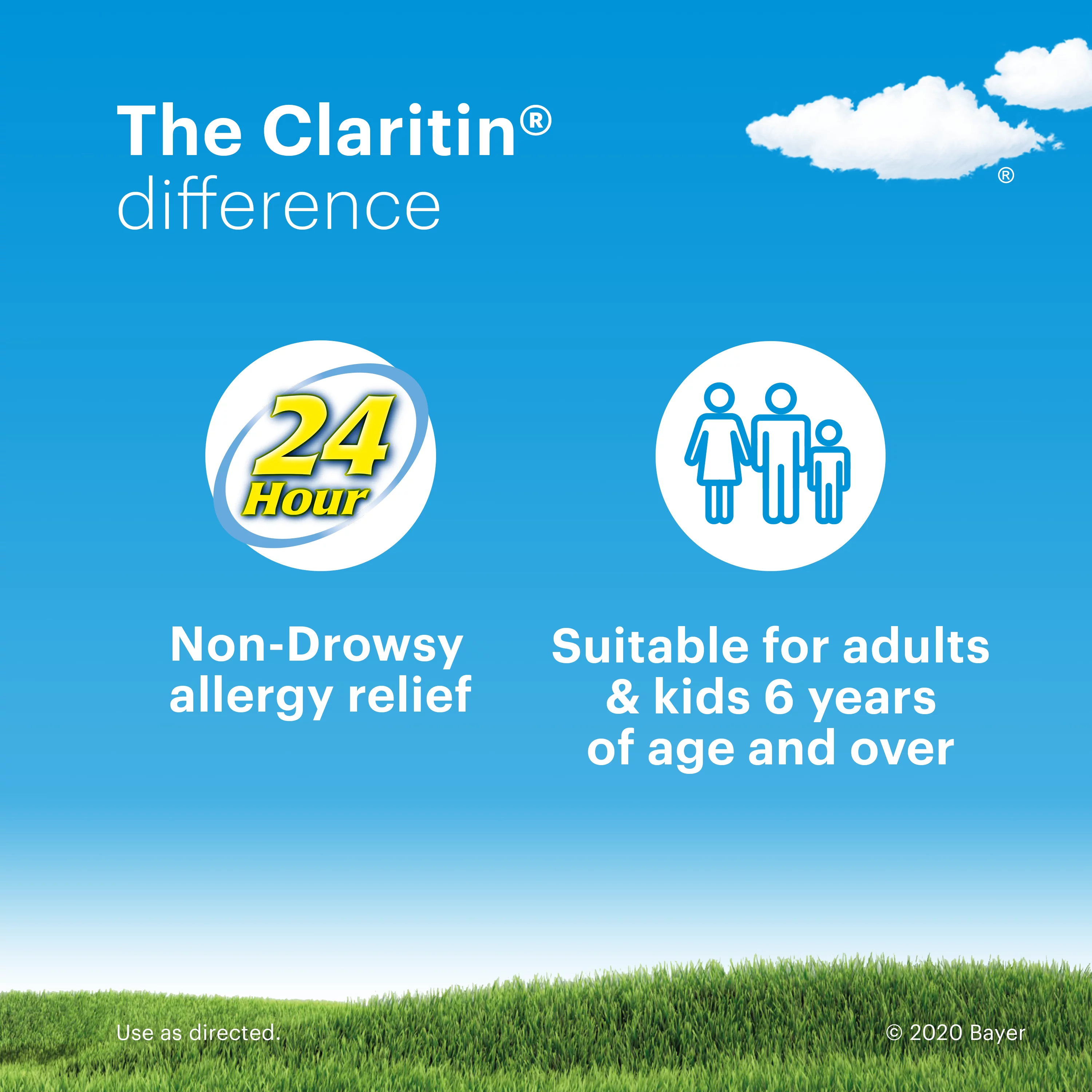 Claritin 24 Hour Non-Drowsy Allergy Relief Tablets,10 mg, 85 Ct (70+15 Bonus Pack)