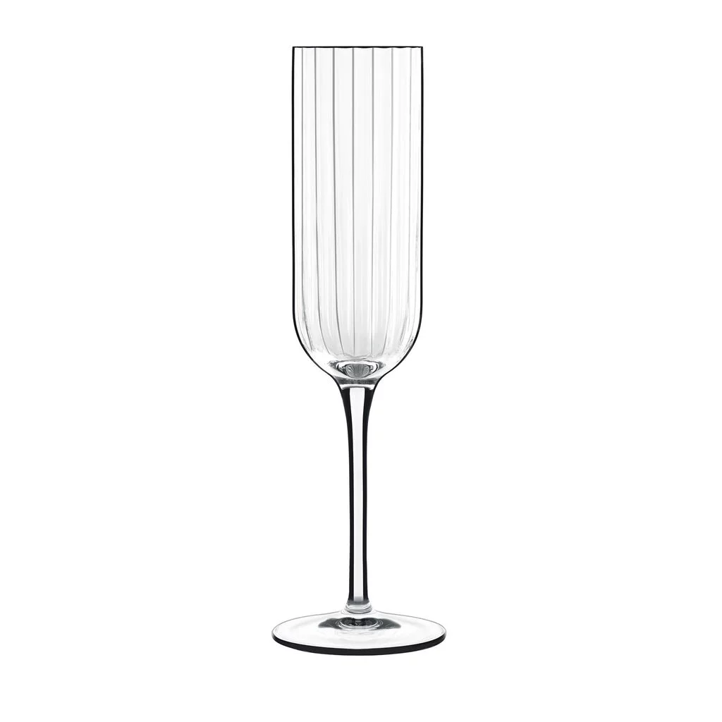 Luigi Bormioli Bach Flute 7oz Glass | Set of 4