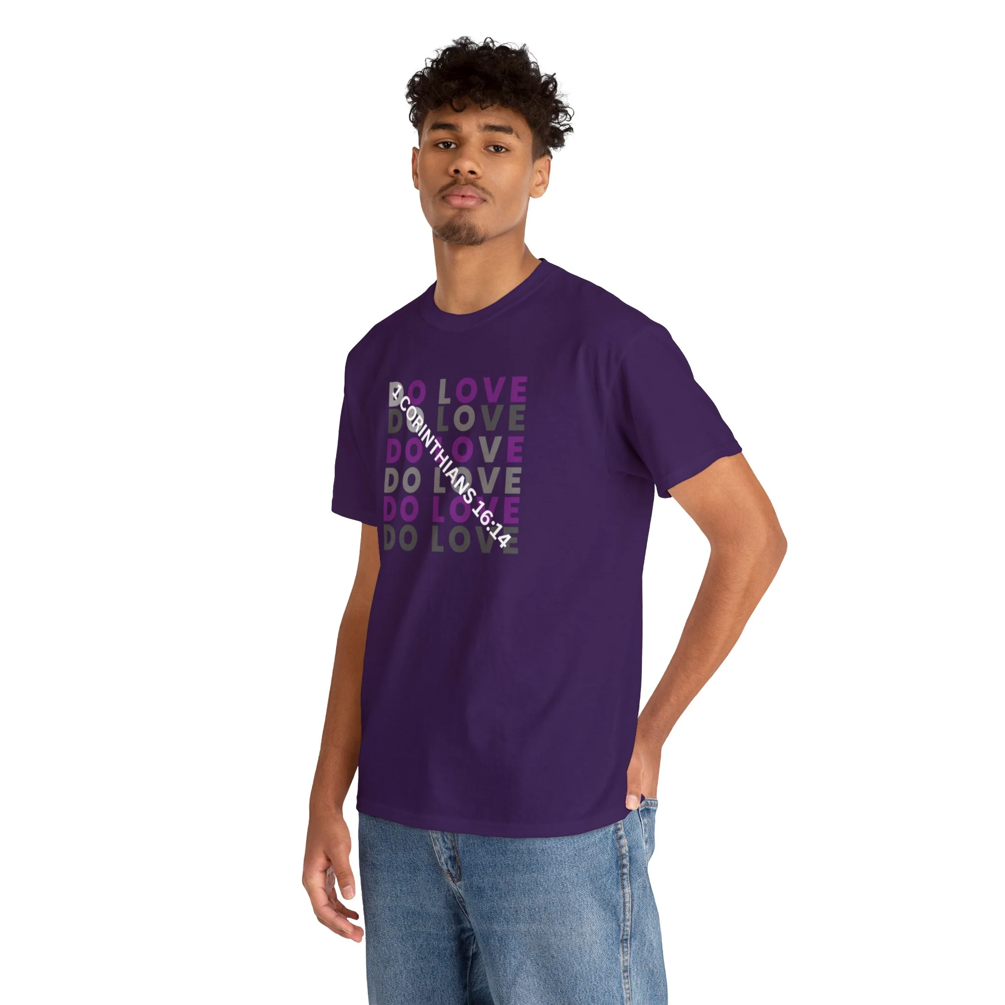 Inspired By TNT Do Love Scripture Tee, Adult Graphic Casual Unisex T-Shirt