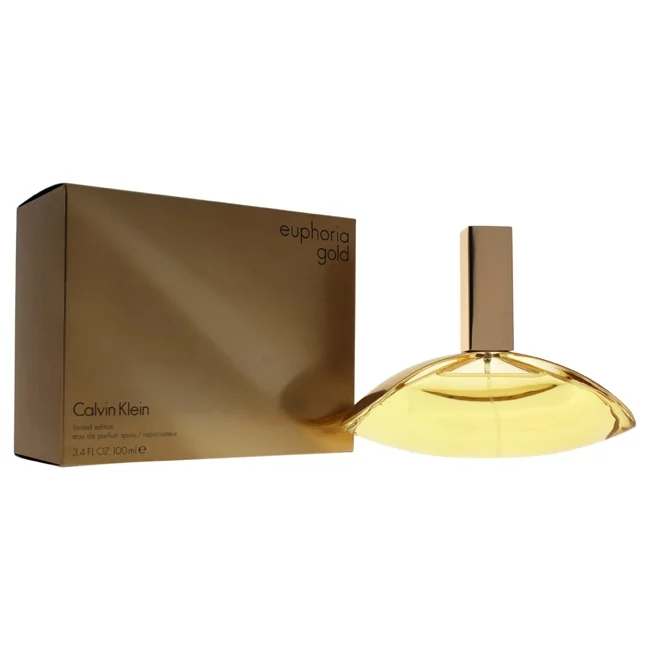 Calvin Klein Euphoria Gold Eau De Parfum Spray (Limited Edition) 3.4 oz