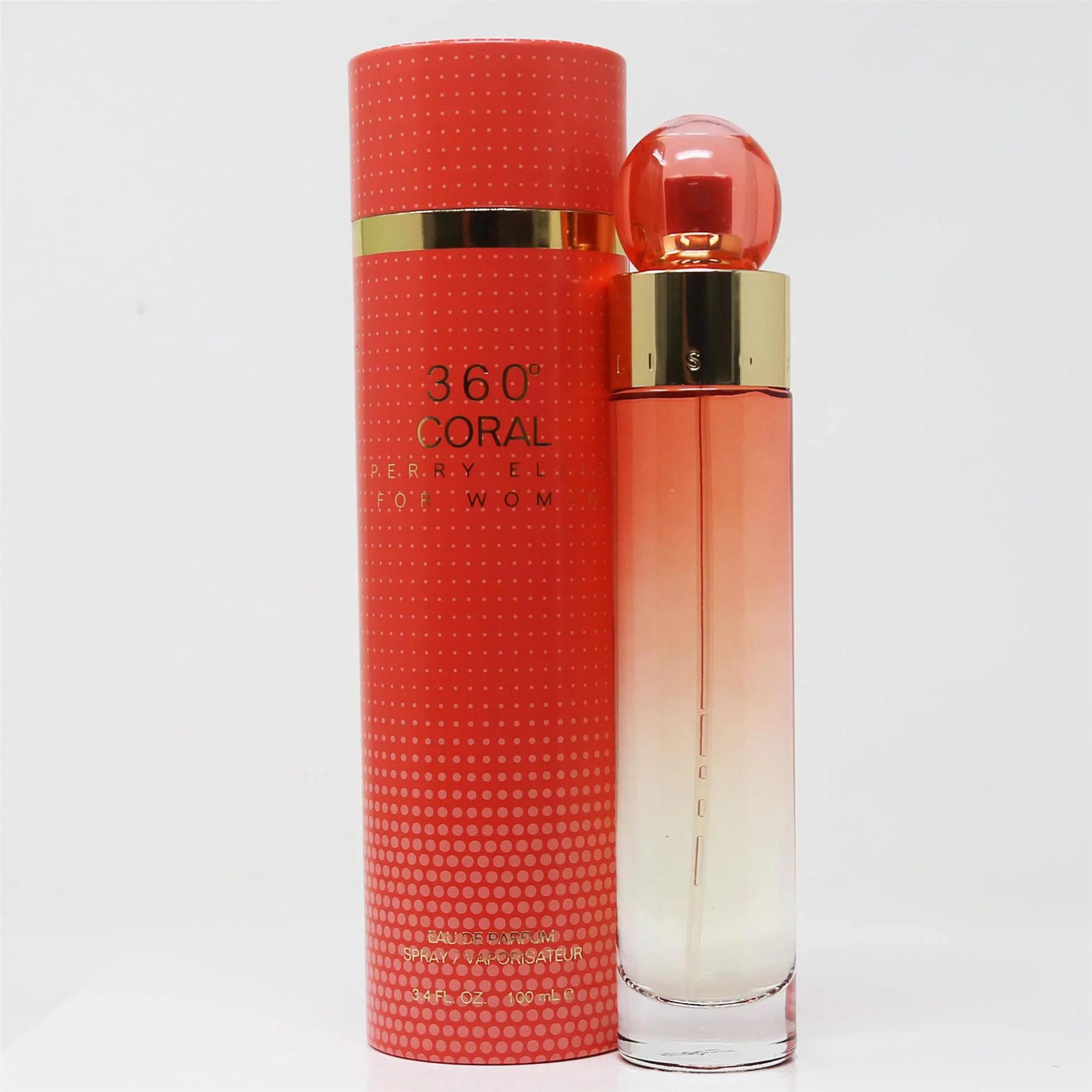 PERRY ELLIS 360 CORAL EDP SPRAY 3.4 OZ 360 CORAL/PERRY ELLIS EDP SPRAY 3.4 OZ (100 ML) (W)