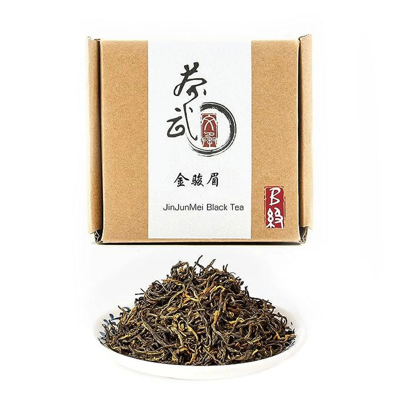 Cha Wu-[B] JinJunMei Black Tea3.5oz/100g,Chinese Loose Leaf Tea,WuYi Mountain,FuJian China