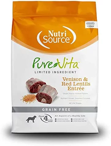 Grain Free Venison Dog Food 15Lb